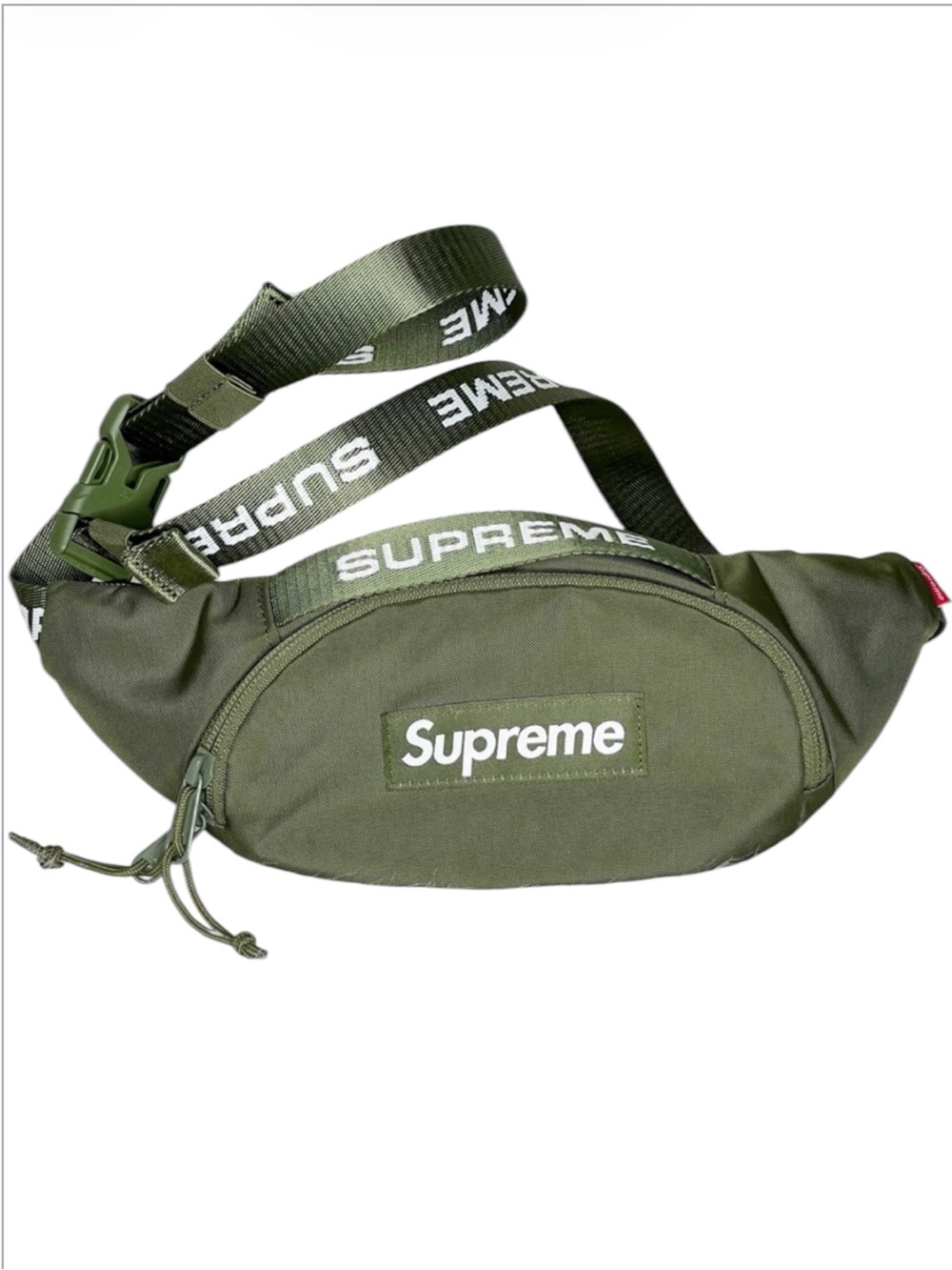 SUPREME Small Waist Bag Olive FW22